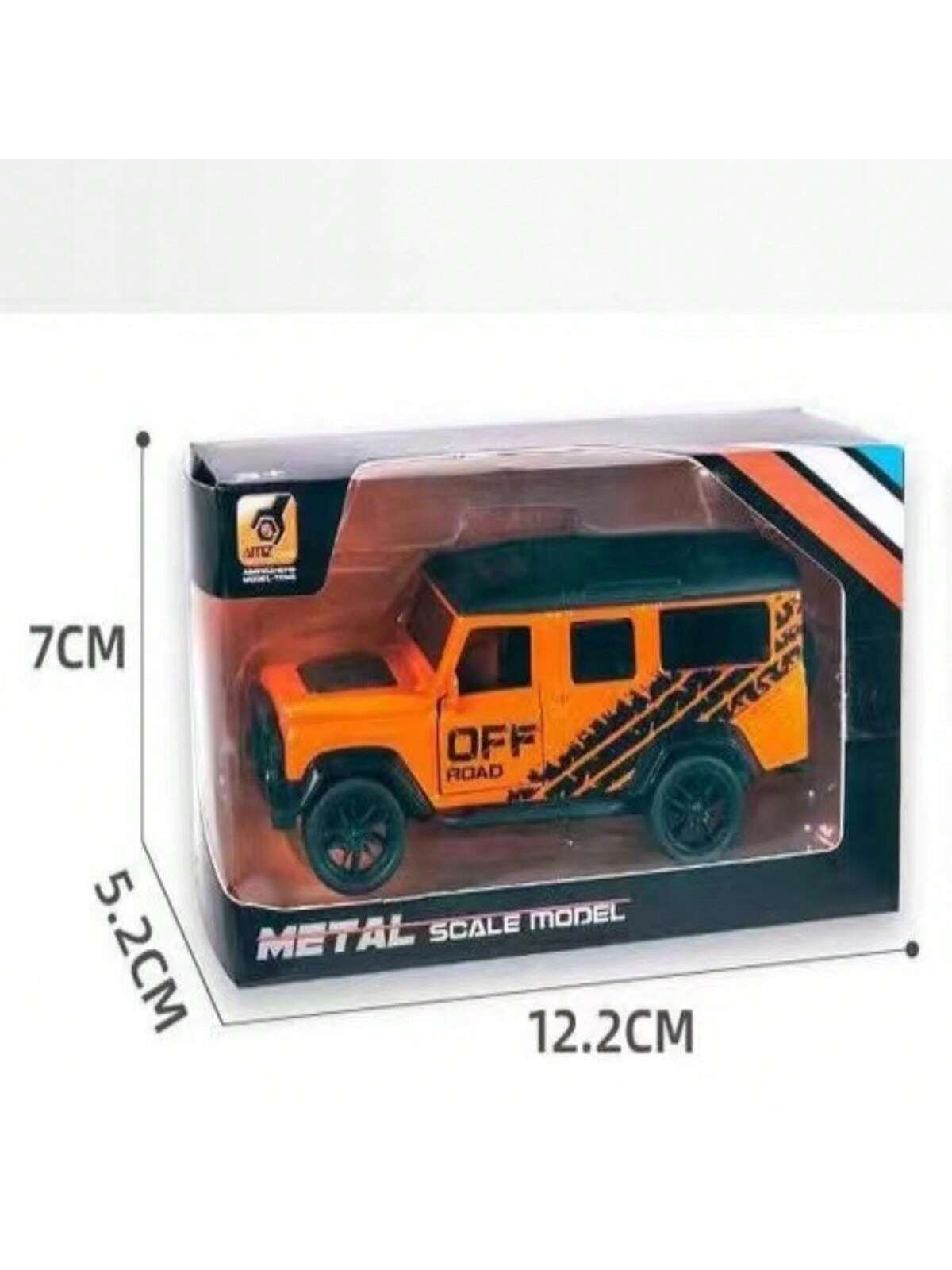 1:43 Diecast Metal Pullback Jeep - Assortment