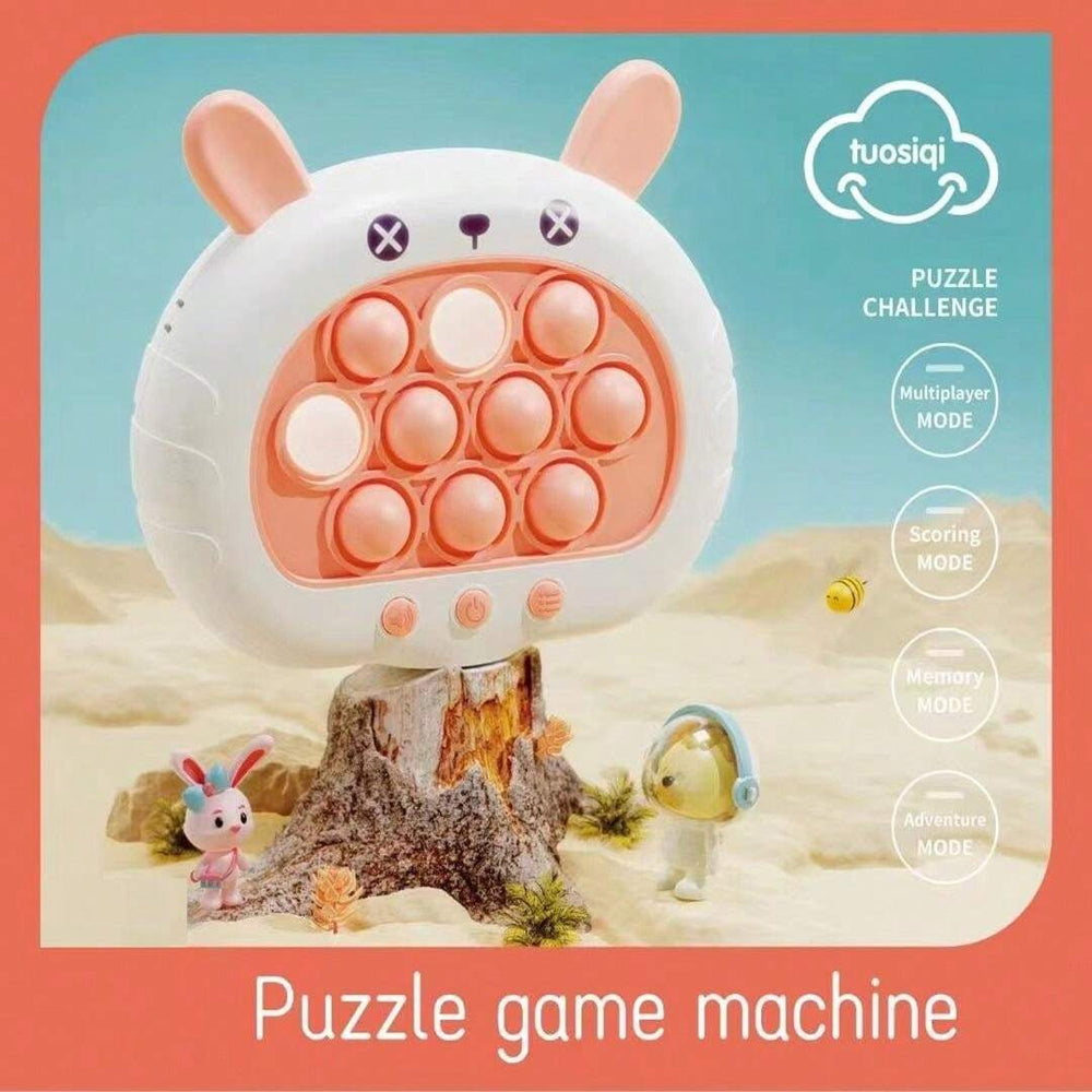 Multi-Modes Electronic Rabbit Pop Puzzle Game Machine