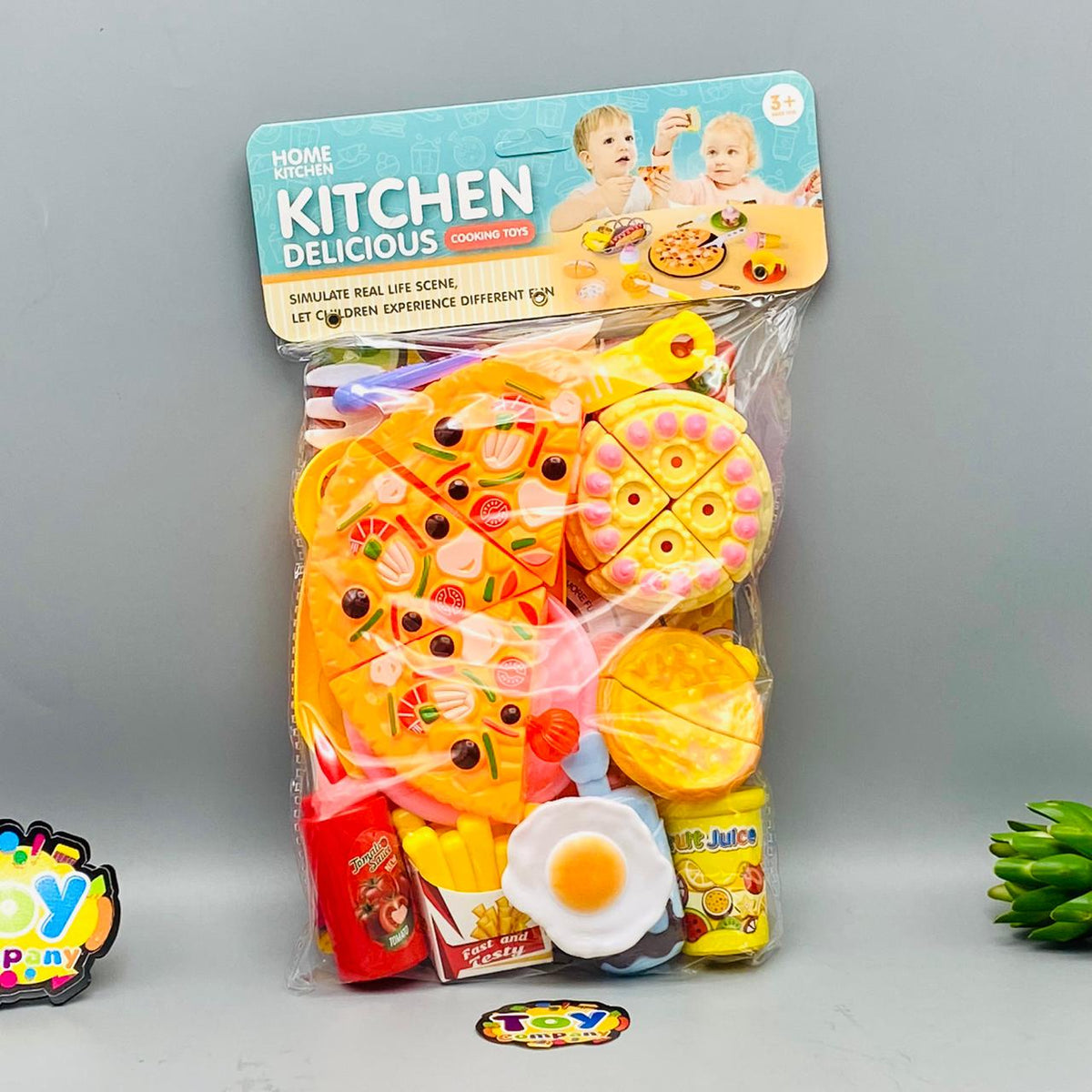 16Pcs Pretend Play Dessert Cutting Set
