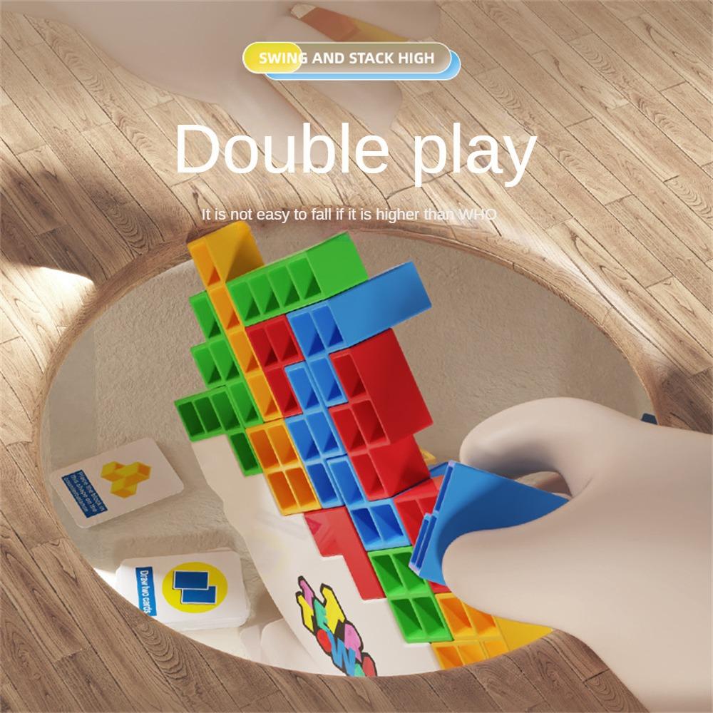 16Pcs Tetra Tower Building Blocks Balance Game