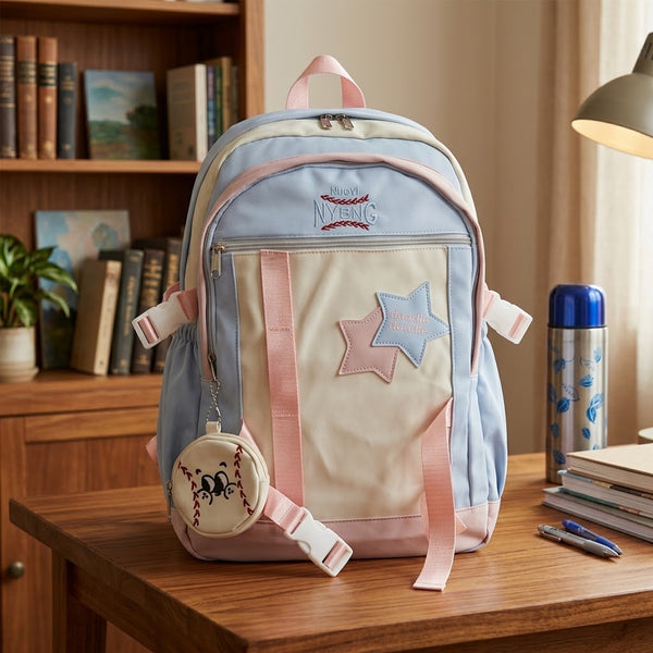 16 Inch Premium Soft Pastel Aesthetic Bag