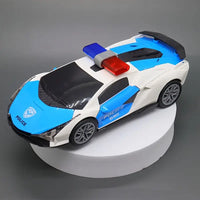 Electric Police Light & Sound Car