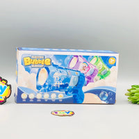 12 Holes Electric Dolphin Colorful Bubble Blaster Gun