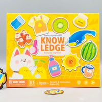 16in1 Montessori Everyday Cognition Themed Busy Book