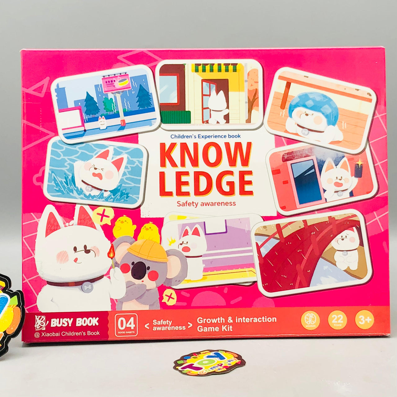 16in1 Montessori Safety Awareness Themed Busy Book