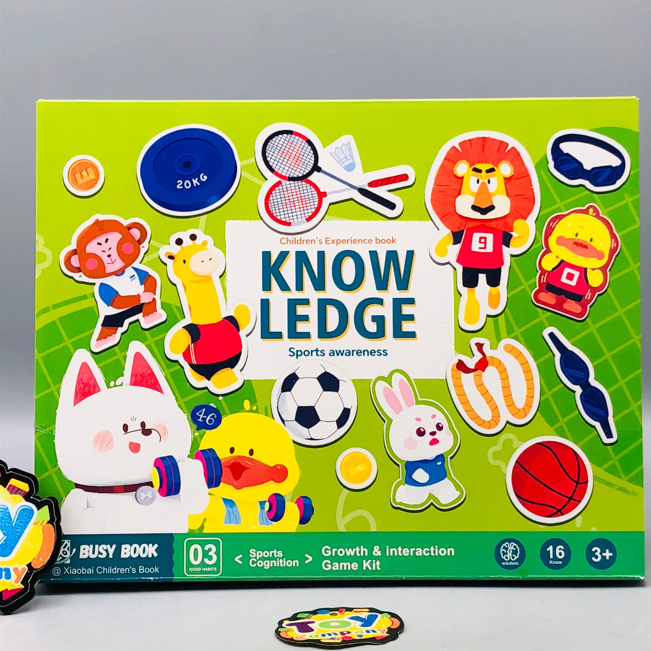 16in1 Montessori Sports Awareness Themed Busy Book