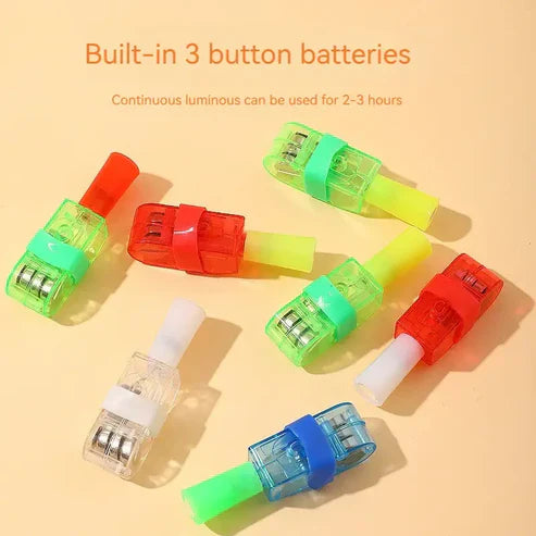 4Pcs Finger Projector Laser Beam Toy