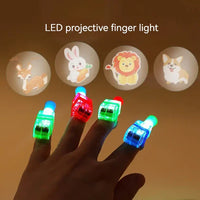 4Pcs Finger Projector Laser Beam Toy