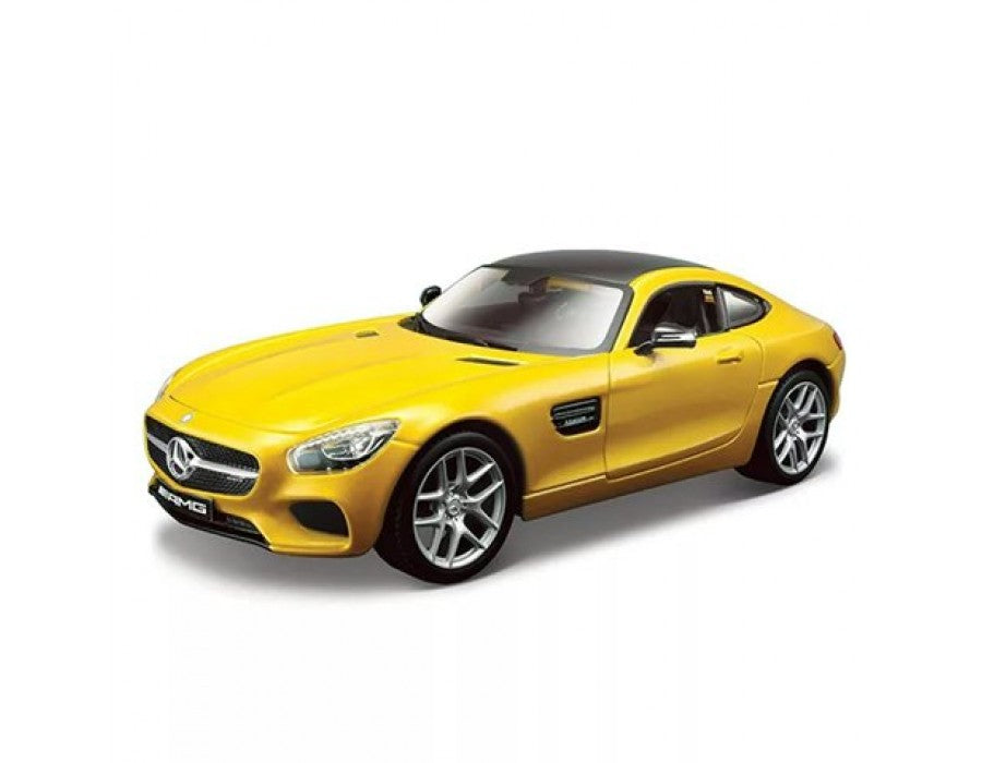 Maisto 1:24 Diecast Mercedes AMG GT - Yellow