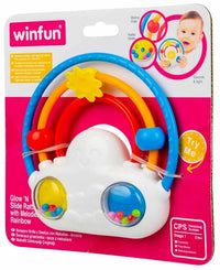 As babies shake the rattle, they are rewarded with the soothing glow and musical sounds, creating a cause-and-effect relationship that promotes cognitive development and early learning.