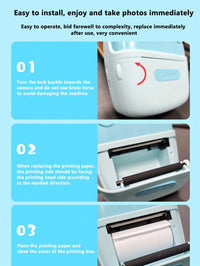 Thumbnail for Kids Cute Design Instant Digital Thermal Printing Camera