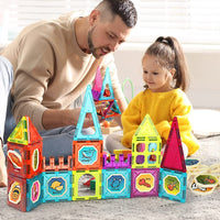 32Pcs DIY MagneticTiles Building Blocks