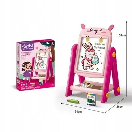 Talented Painter Double-Sided Kids Drawing Board