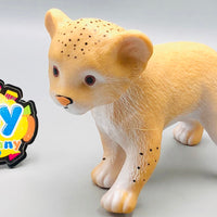 1Pc Premium Lion Cub Animal Figure Toy