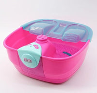 17Pcs Realistic Girls Massaging Foot Spa With Music