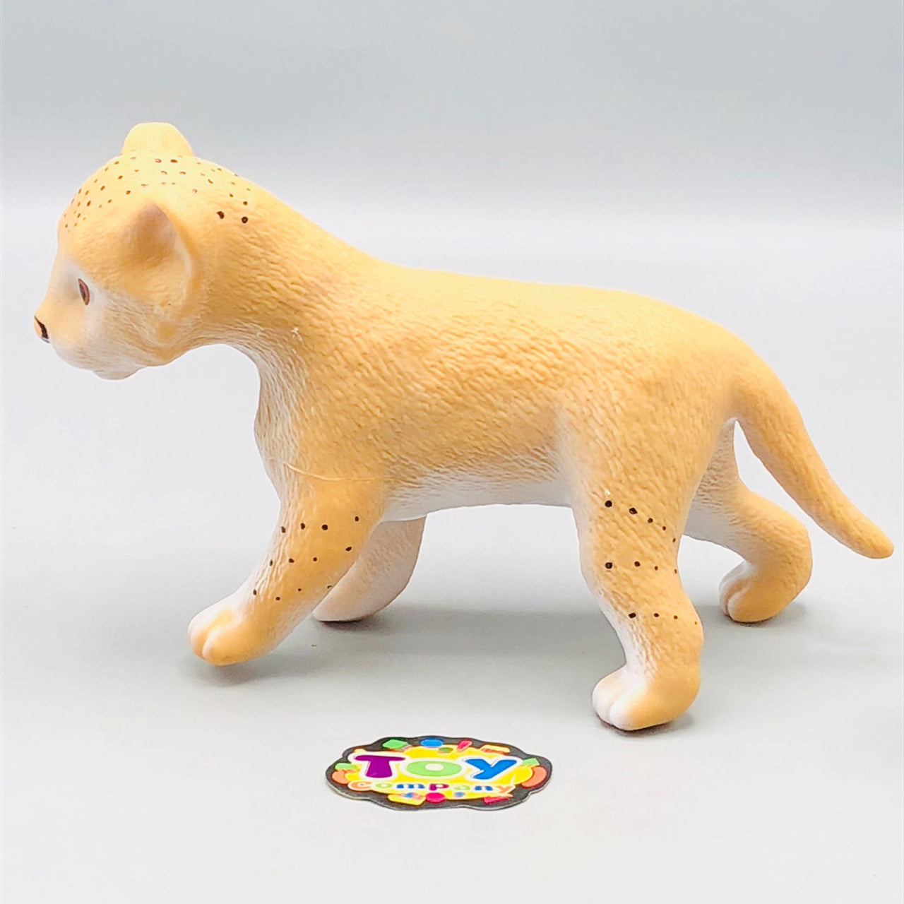 1Pc Premium Lion Cub Animal Figure Toy