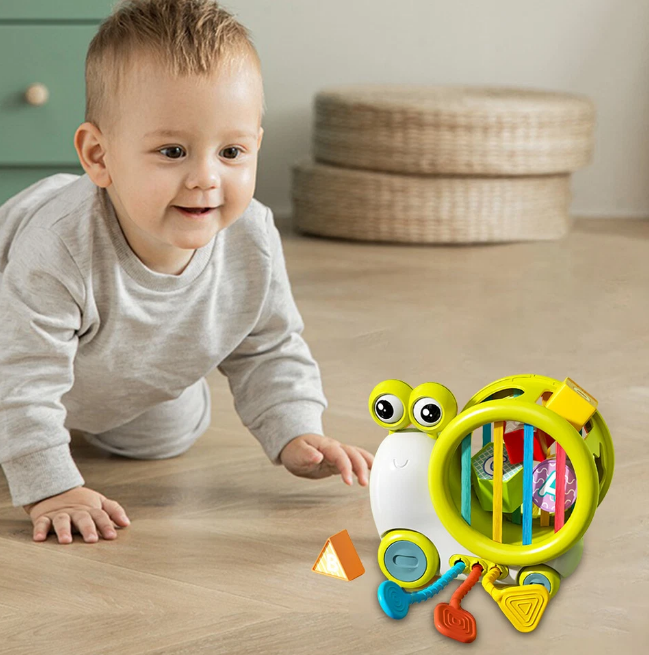 Premium Baby Snail Activity Toy