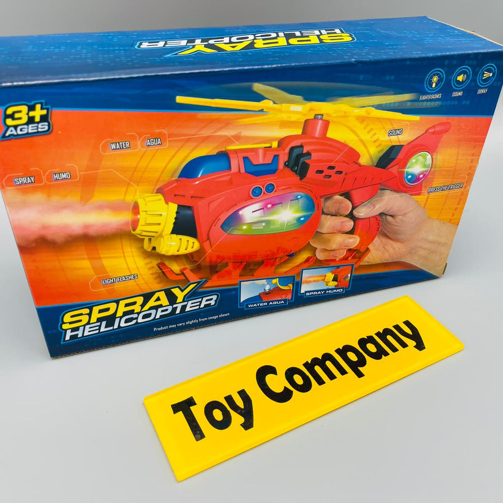 Spray Helicopter Gun with Lights and Sound