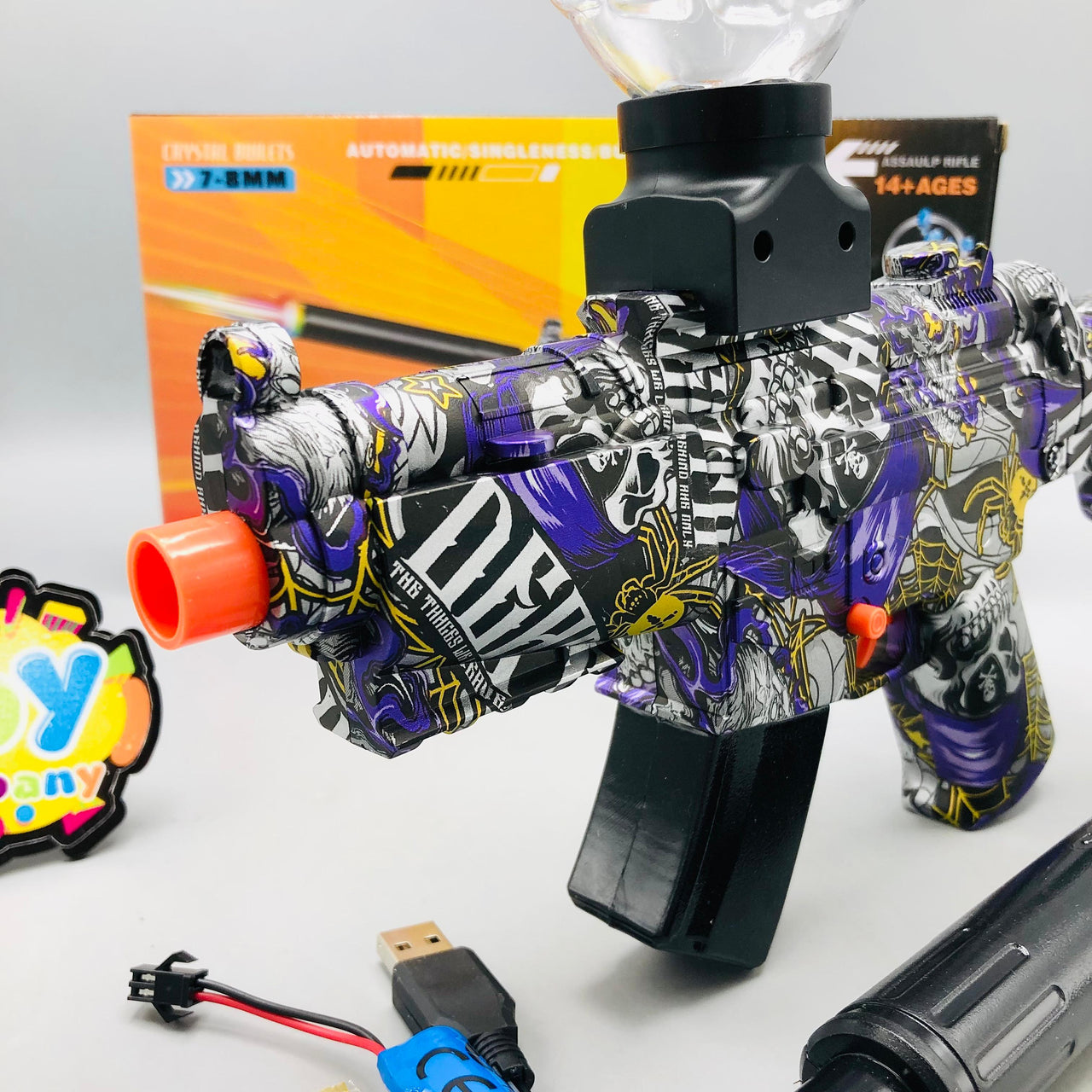 3.7V Electric MP5 Gel Blaster Assault Rifle