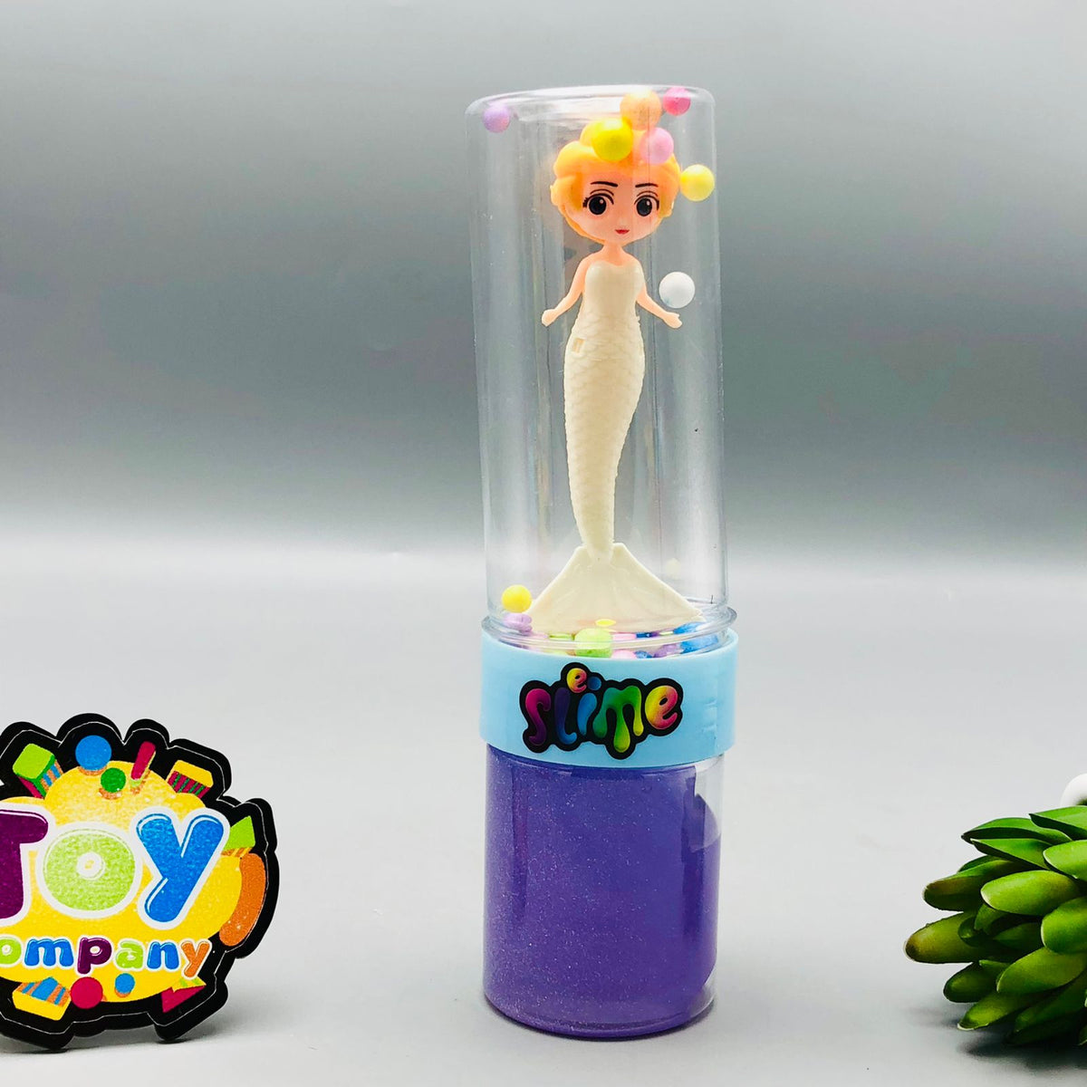 1Pc Mermaid Crystal Slime Mud Bottle
