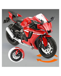 1:12 Diecast Yamaha YZF-R1 Model Bike