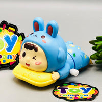 Mini Wind-up Cute Crawling Baby - 1Pc