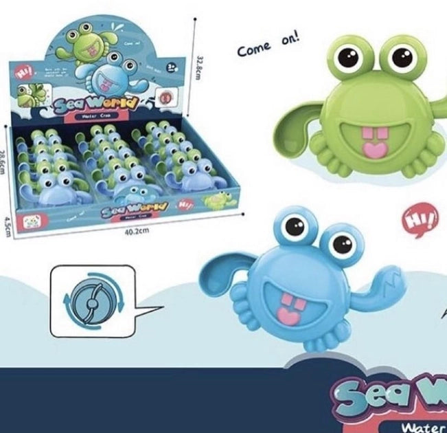 Newborn Cute Crab Bath Toy - 1Pc