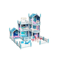 187Pcs DIY Dream Garden Luxury Doll House