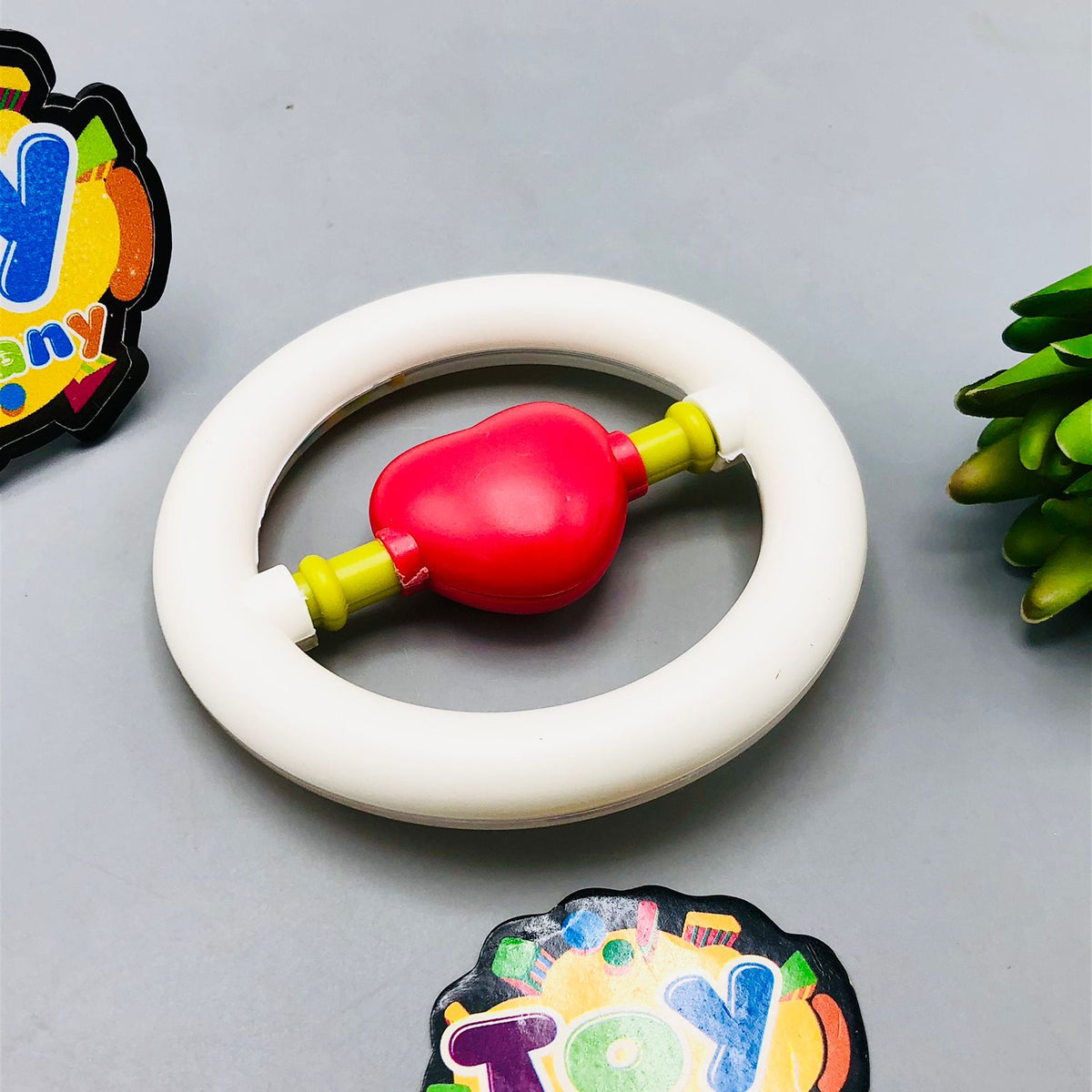 7Pcs Premium Baby Handbell Rattles & Teethers Set