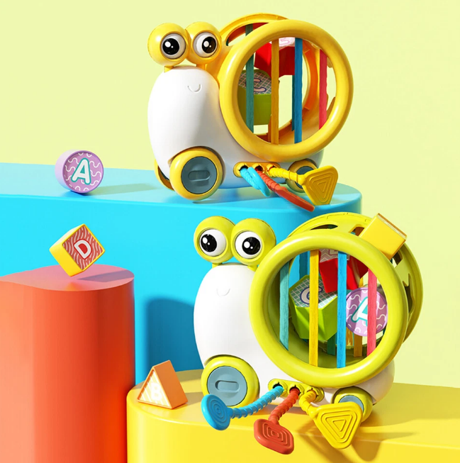 Premium Baby Snail Activity Toy
