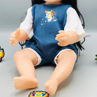 18* Inches Premium Reborn Doll With Music - Puppy Pals