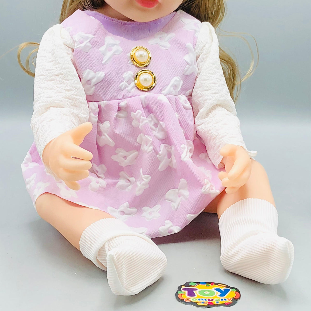 18* Inches Premium Reborn Doll With Music - Lavender Bloom