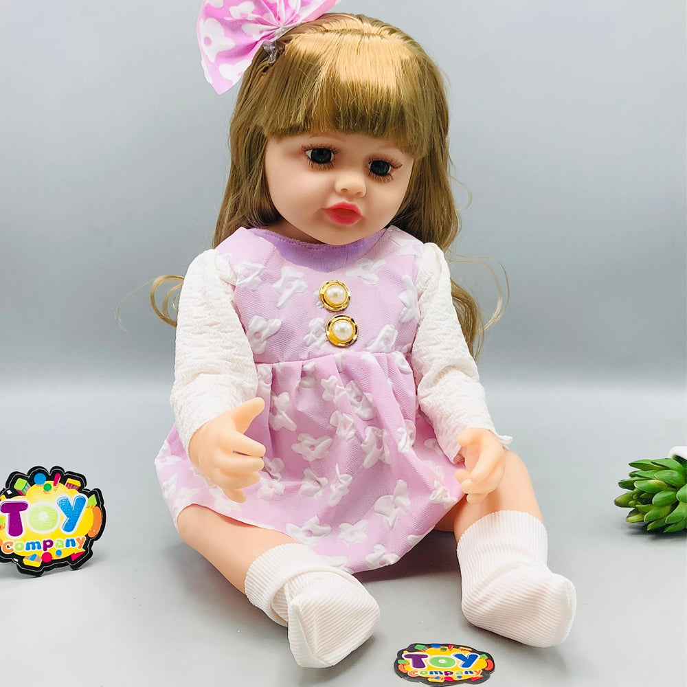 18* Inches Premium Reborn Doll With Music - Lavender Bloom