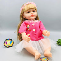 18* Inches Premium Reborn Doll With Music - Tutu Twirl