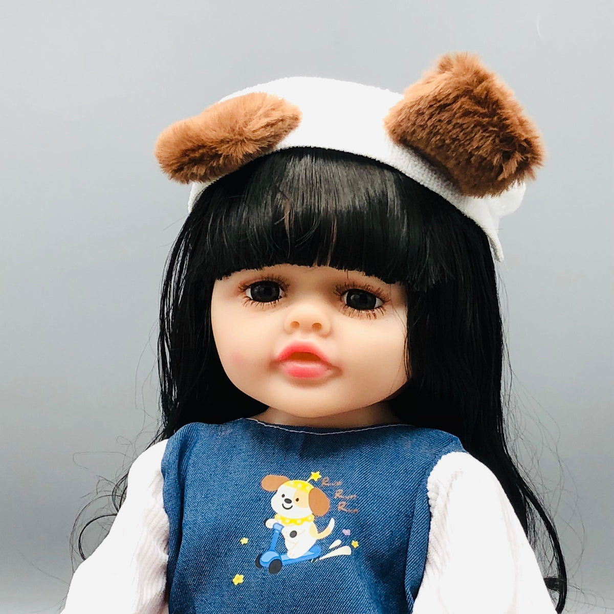 18* Inches Premium Reborn Doll With Music - Puppy Pals