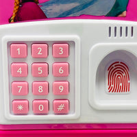 Frozen Fingerprint & Password Unlock ATM Machine