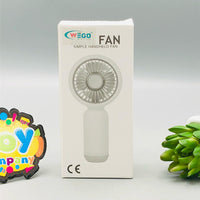 Rechargeable Simple Mini Fan With Stickers