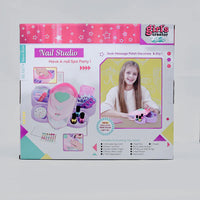 18Pcs Realistic Girls Super Spa Nail Art Kit