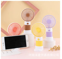 Stylish Rechargeable Handheld & Desktop Mini Fan
