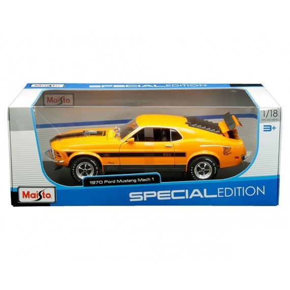 Maisto 1:18 Diecast Ford Mustang Mach 1 - Orange