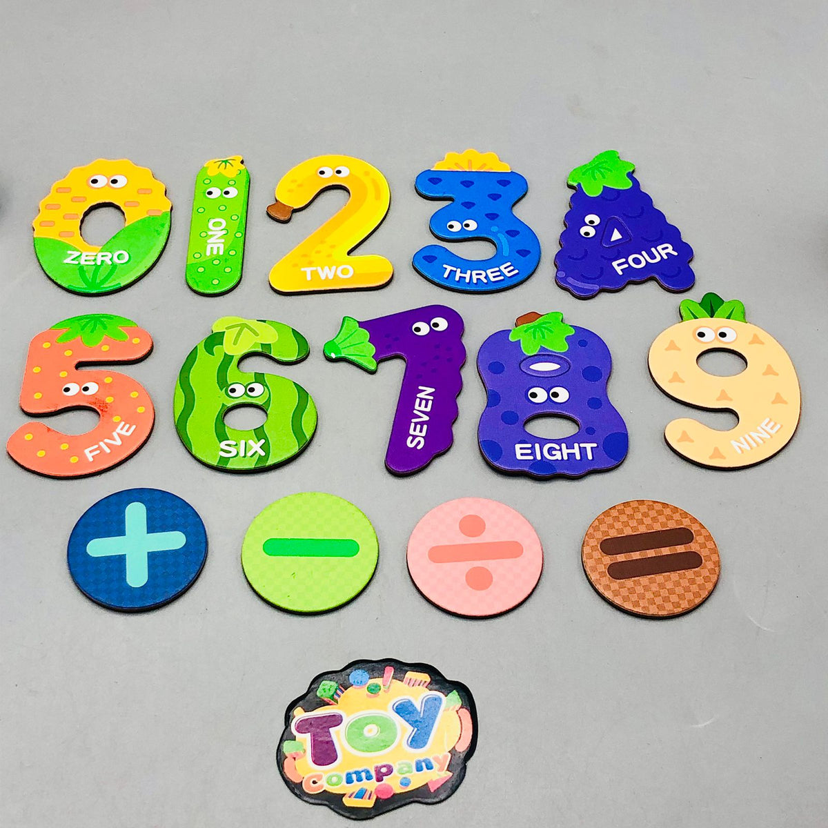 Montessori Jigsaw Magnetic Number Puzzle Pieces