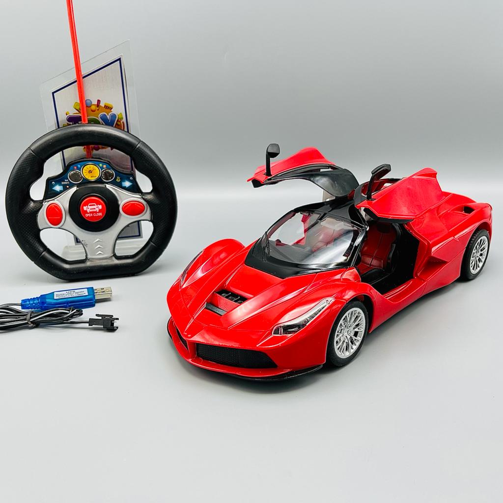 Rechargeable Top Speed R/C Car - Red