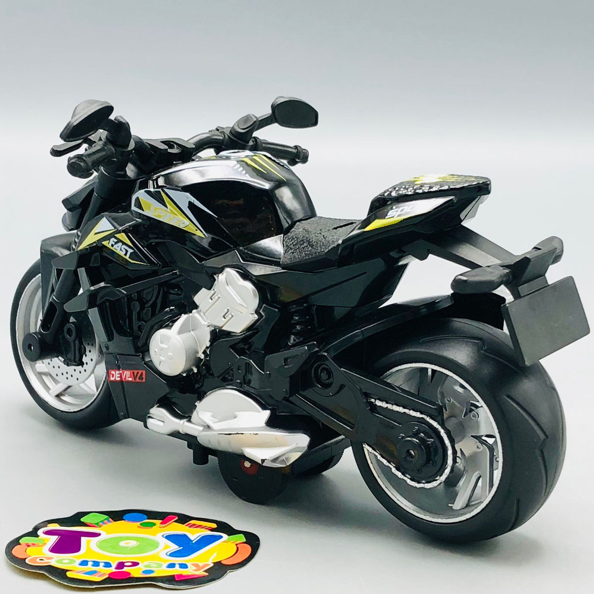 1:12 Diecast Storm Riders Racing Model Bike