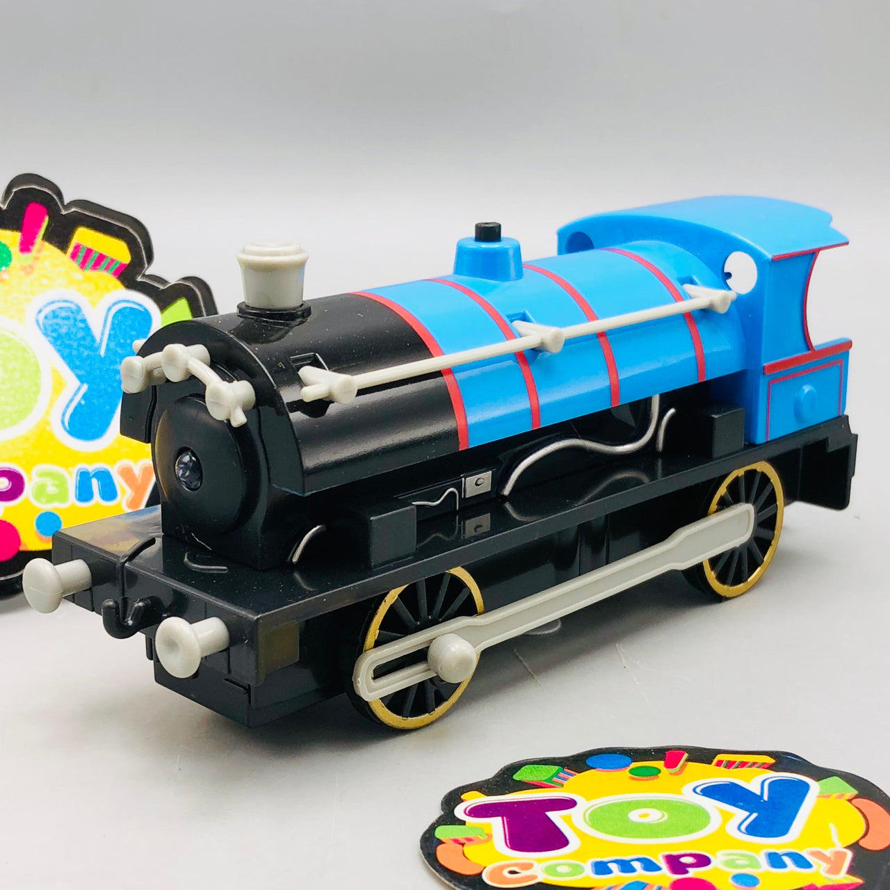 Kids ABS Pullback Train Engine With Light & Sound - 1Pc