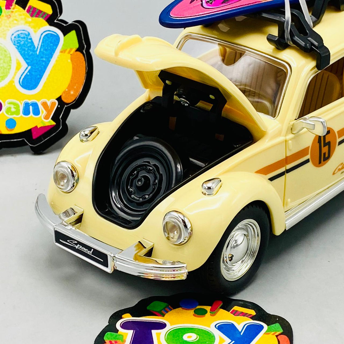 1Pc ABS Beetle Camping Model - Beige