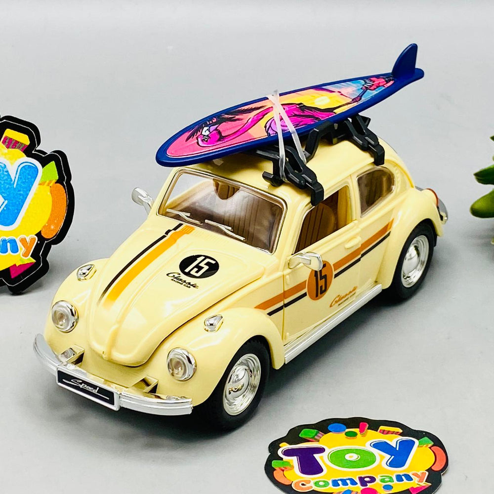 1Pc ABS Beetle Camping Model - Beige
