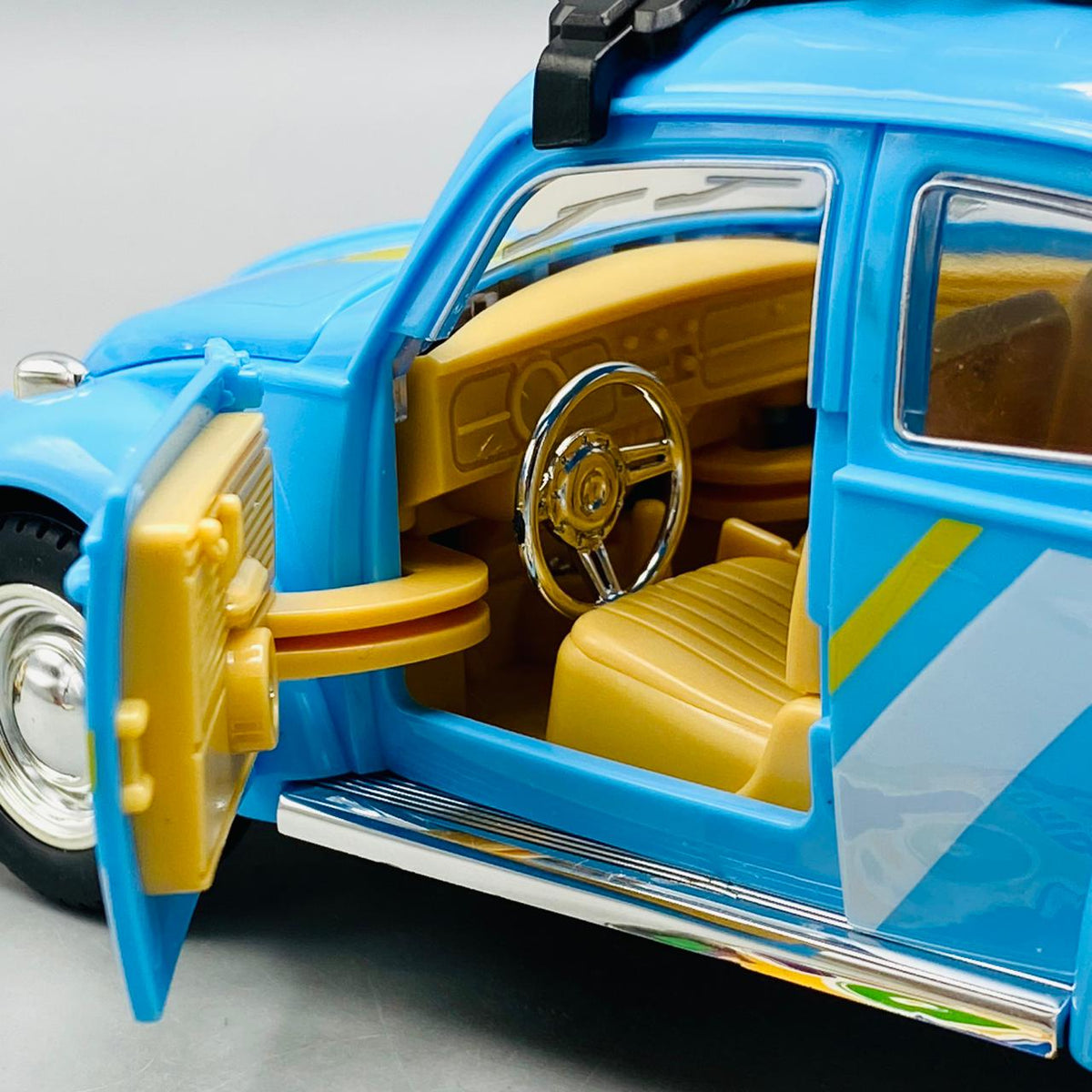 1Pc ABS Beetle Camping Model - Blue