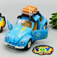 1Pc ABS Beetle Camping Model - Blue