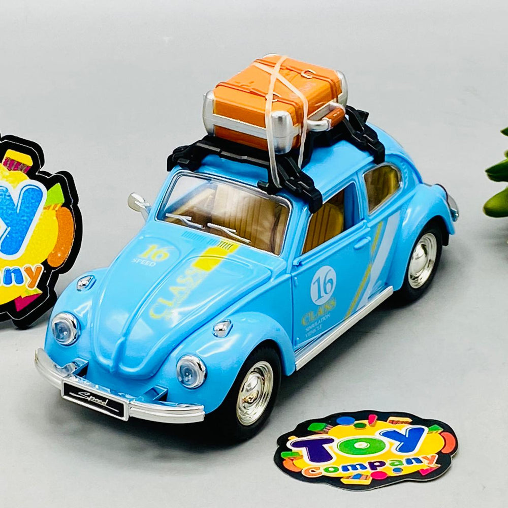 1Pc ABS Beetle Camping Model - Blue
