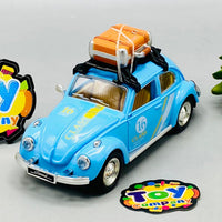 1Pc ABS Beetle Camping Model - Blue
